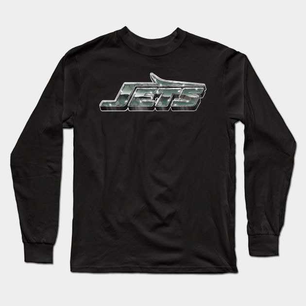 NY Jets Long Sleeve T-Shirt by salohman